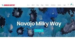 Desktop Screenshot of navajo-artist.com