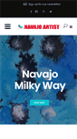Mobile Screenshot of navajo-artist.com