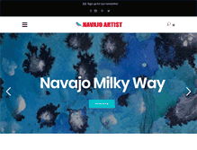 Tablet Screenshot of navajo-artist.com